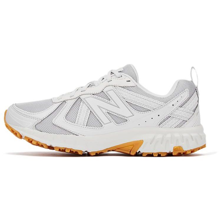 New Balance Nb 410 Series Retro Fabric Synthetic Leather Low Top Marathon Running Shoes Unisex Sneaker White MT410KF5