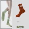 Women's Non-Slip Mid-Calf Yoga Socks for Dance, Pilates & Fitness