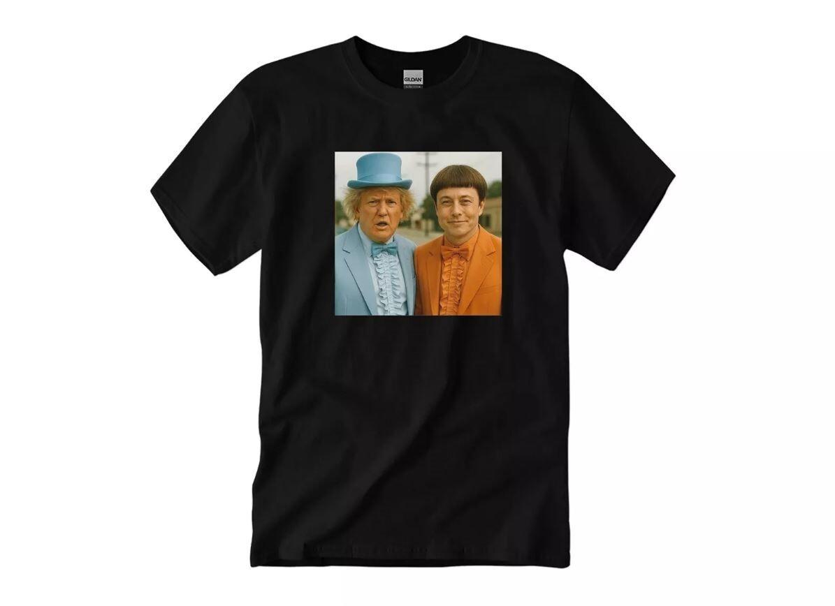 Dumb and Dumber Parody T-shirt Tee Adult Unsex New XL
