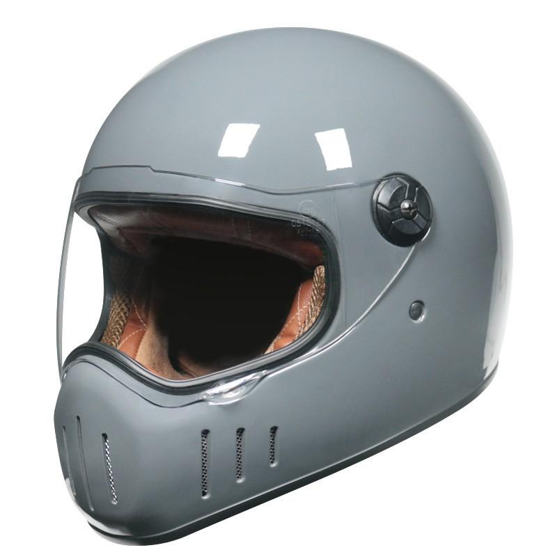 Retro Helmet Men's Full Harley Electric Bicycle Cruising Knight Riding Cover