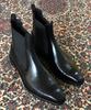 Joenshoe Kando Straight-Tip Chelsea Boots Black