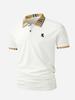 Herren Casual Arbeits Polohemd Schnelltrocknend Kurzarm Golf T-Shirts Outdoor Sportoberteile