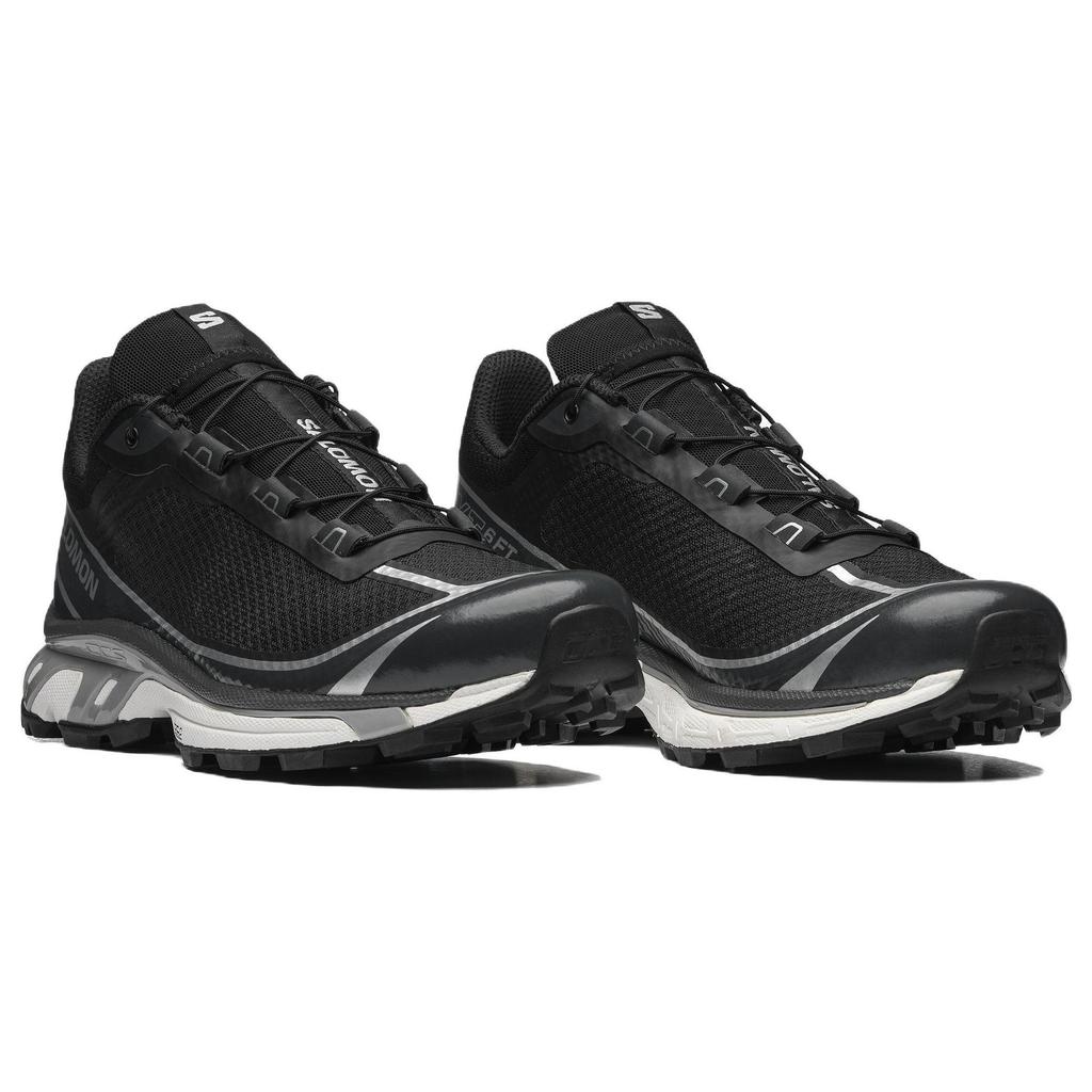 SALOMON XT-6 FT Casual Non-Slip Low-Top Outdoor Functional Shoes Unisex Shoes Black White Gray 417426