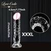 Transparent Dildo Suction Cup Jelly Dick Women Sex Toys Soft  Masturbators Penis
