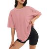 European & American Plus-Size Loose Short Sleeve Women's Round Neck T-Shirt - Spring & Summer Style