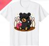 Funny Cat Bowling Shirt with Sunglasses Couple Style YK Summer Streetwear Top Women Clothing Fashion Summer Streetwear YK