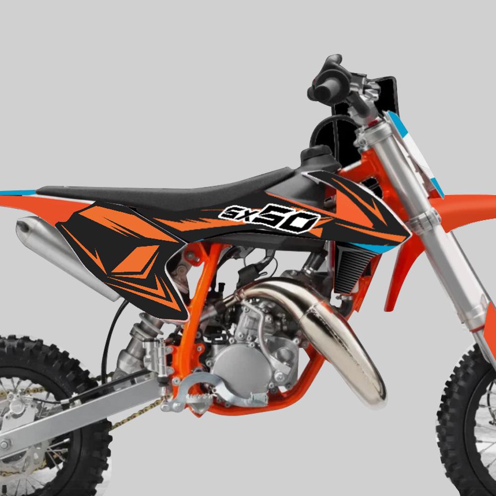 Waterproof Decorative Stickers for KTM SX 50 2016-2023 Off-Road Motorcycle