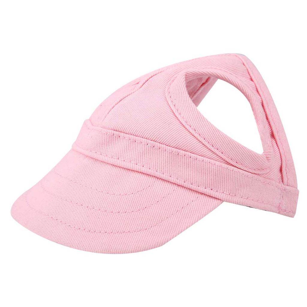 Pet Dog Cat Baseball Outdoor Cap Sunbonnet Adjustable Stripe Summer Travel Sport Hat
