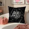 Dynamic Rock Band PPierce The Veil Cushion Cover Pillowcase Short Plush Invisible zipper Room Sofa Cushion Cover