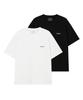[2Pack] Cool Cotton T-Shirt Black+White