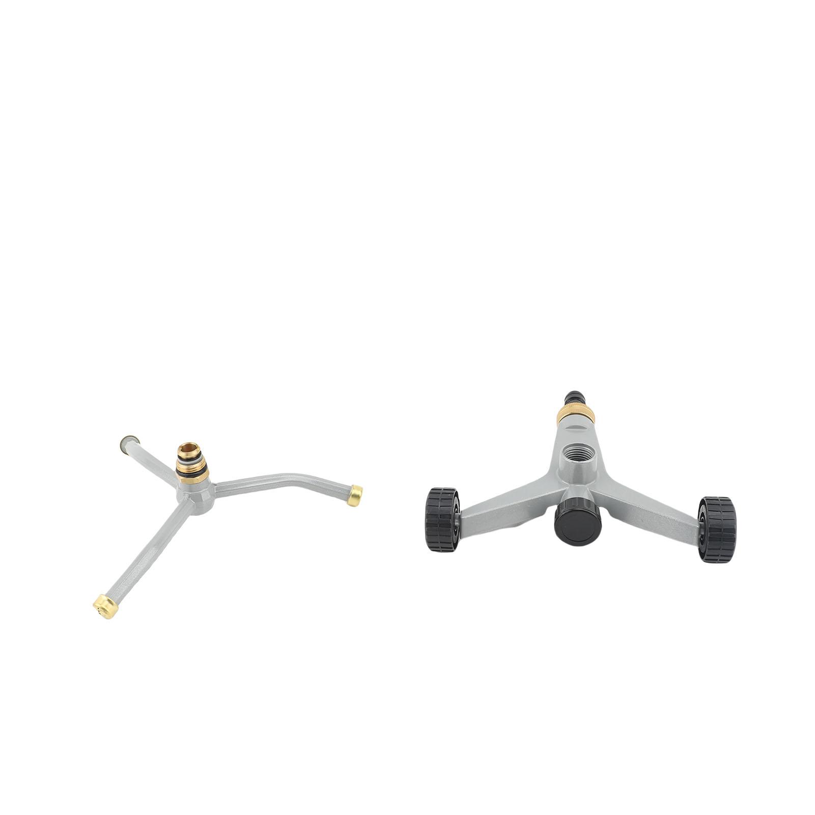 

Automatic Rotation Yard Sprinkler Heavy Duty 360 Degree, Zinc Alloy Watering System with Brass Connector, Serial Interface Design, Ideal for Garden I