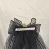 Dark Veil Flower Veils Head Covering Wedding Hair Accessories Black Wedding Veil Headscarf Mantilla Black Veil
