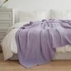 Cotton Blanket 6 Layers Gauze Solid Color Throw Blanket Summer Air Conditioning Towelling Coverlet Quilt Decorate Bed Blankets