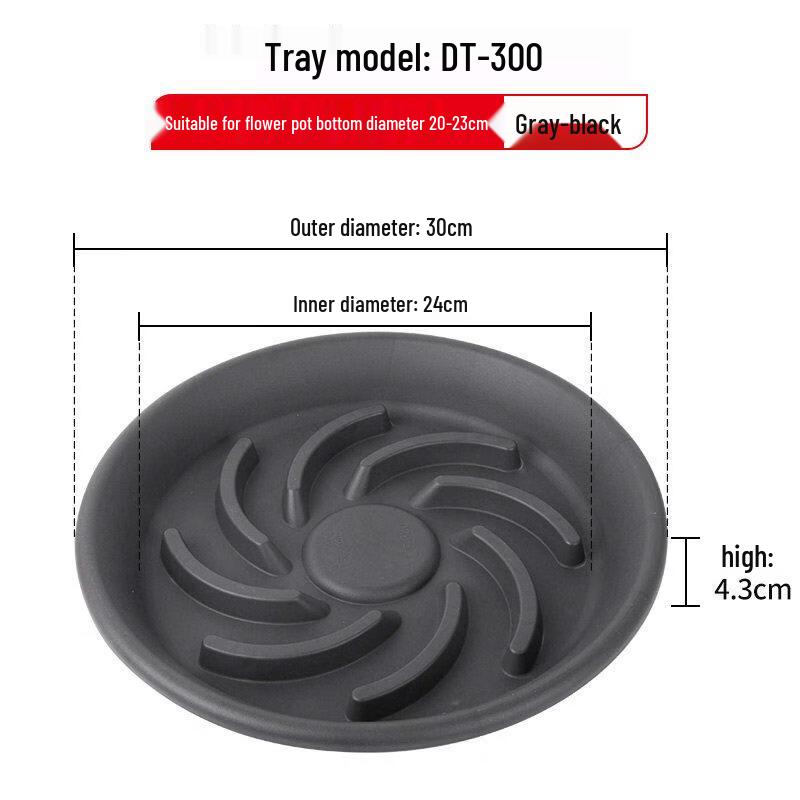 LianpinHui Thickened Round Plastic Flower Pot