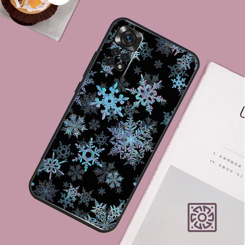 Snow Snowflake Winter Case For Xiaomi Redmi Note 12 9 10 11 13 Pro Plus 9S 10S 11S 12S Redmi 12 10C 12C 13C Cover