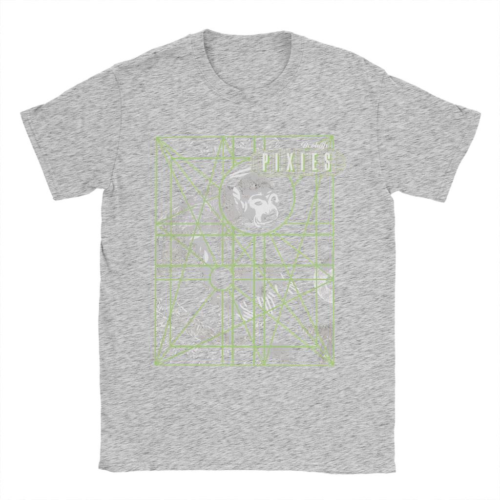 Pixies Doolittle Album Cotton TShirt For Couple Summer Classic T Shirts ONeck Hippie Tee Shirt Oversized Casual Tops