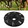 Professional Steel 8 Teeth Cattle Hoof Plate for Livestock, Sheep, Cattle, Horse, for Cow Hooves
