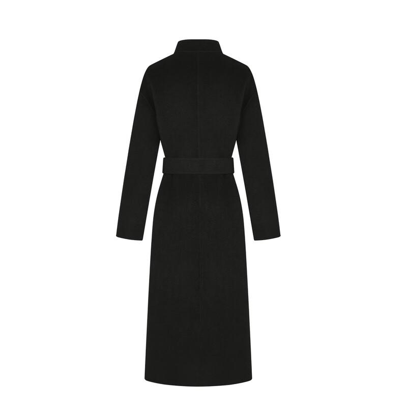 FivePlus Women's Mid-Length Wool Blend Coat