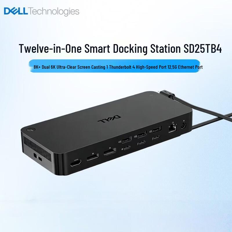 Dell SD25TB4 12-in-1 Thunderbolt 4 Laptop Dock