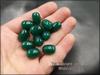 Grüne Achat- und Chalcedon-Fassperlen für DIY-Schmuck