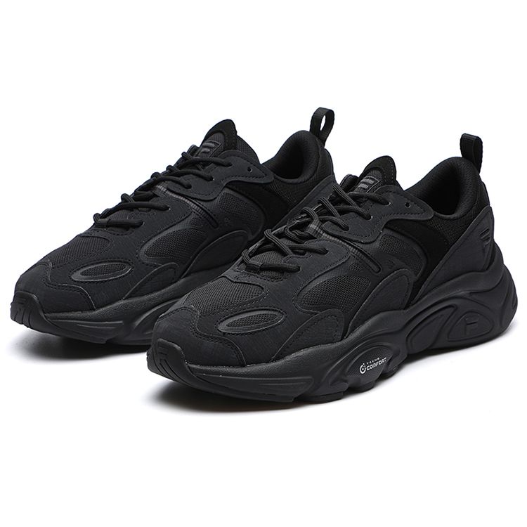 Fila Mars 2 Удобные Модные Прочные Низкие Повседневные Кроссовки Мужские кроссовки Черные F12M141116FBK
