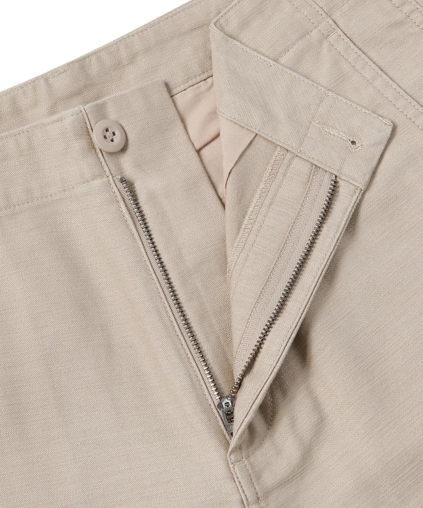 MUSINSA STANDARD Back Satin Officer Pants [Light Beige]