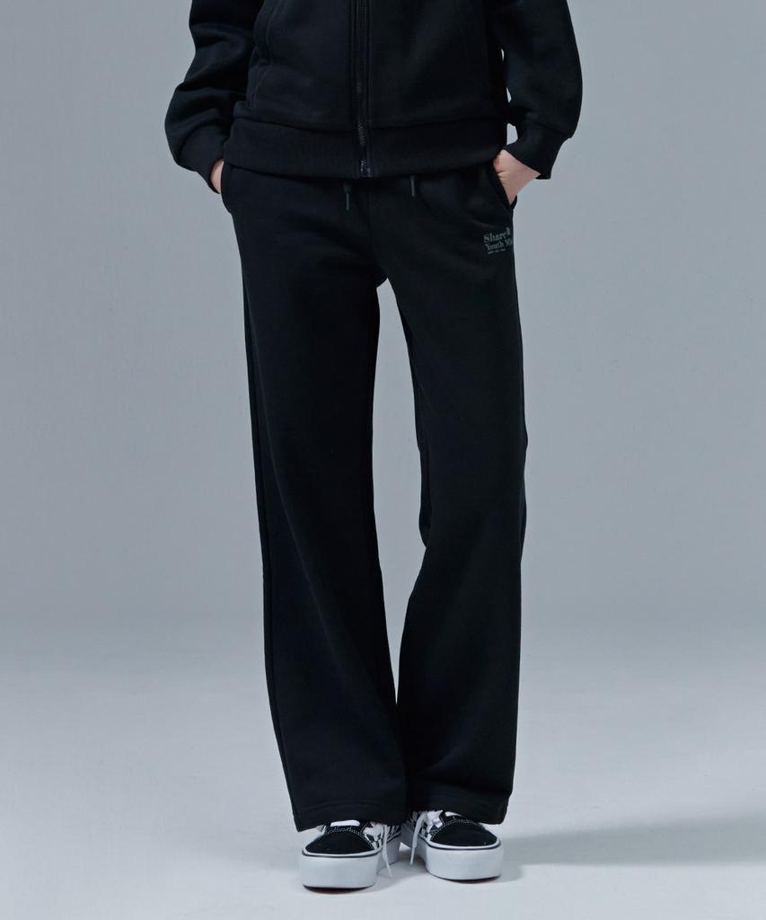 CHASECULT Unisex Graphic Brushed Straight Pants-Cfzu7207C03
