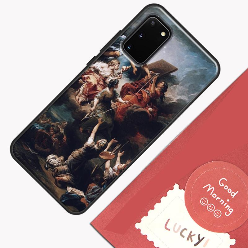 Renaissance Art Painting Phone Case For Samsung Galaxy S26 S25 Ultra S20 S21 S22 S23 S24 S10 Plus S25 FE Cover Shell