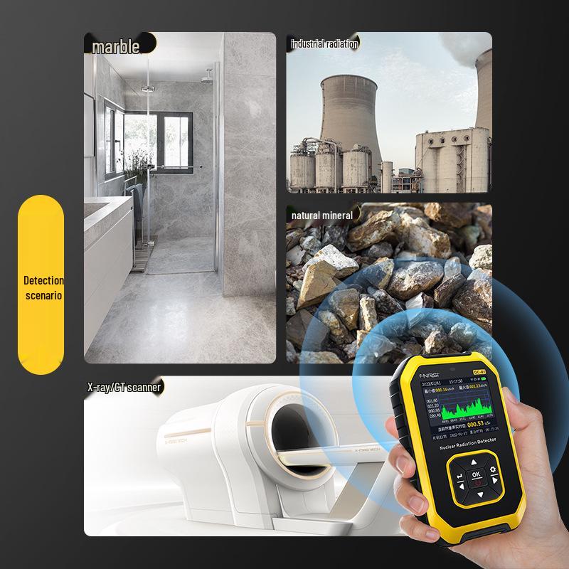 Professional Geiger Counter Ionizing Radiation Detector with Personal Dose Alarm