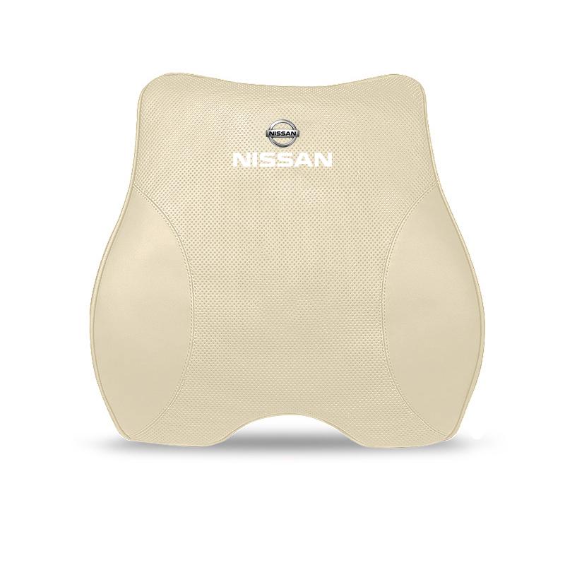 Memory Cotton Car Seat Headrest/Neck Lumbar Protection Cushion For Nissan Sylphy N7 Teana Qashqai Note J10 J11 Navara Juke Tiida