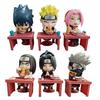 Naruto Shippuden Ramen Theme Series  - Chibi Mini PVC Anime Figures - Sasuke Uchiha & Naruto Toy Gifts