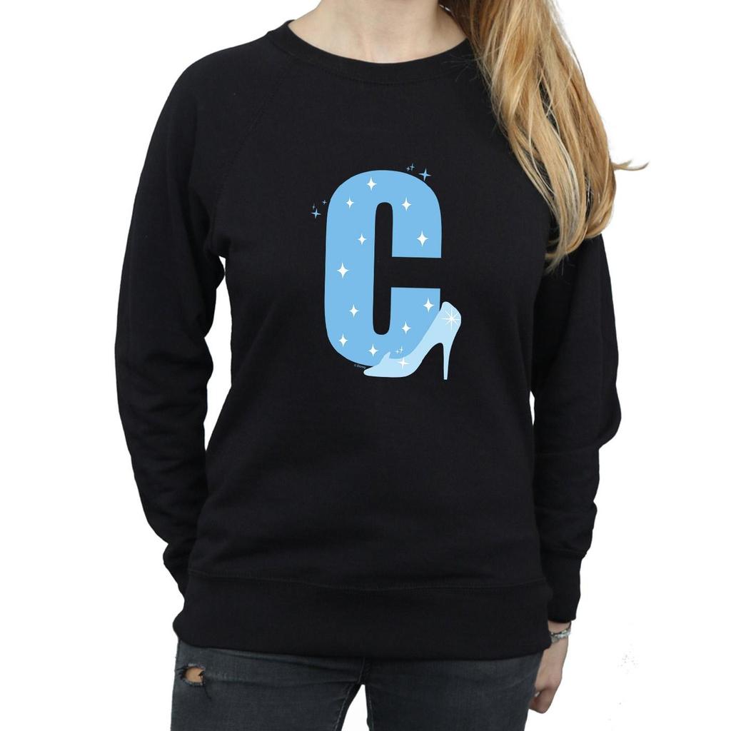 Disney Womens/Ladies Alphabet C Is For Cinderella Sweatshirt