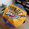Thunder OKC Basketball Umbrella 8-Frame for Travel, Camping, Casual Lightweight Portable Umbrella, Essential for Every Family Holidays Gift