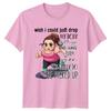 Gym Workout T-Shirt Wish I Could Just Drop Funny Womens Graphic Tee