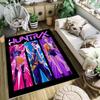 Dynamic Warriors: Action Adventure carpet Doormat Suitable for all seasons Art Office chair cushion Protective pad