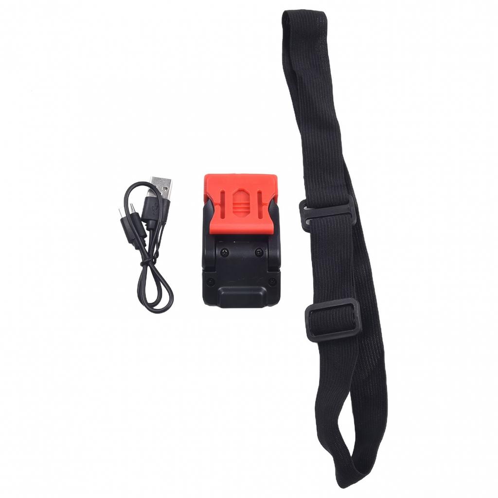 Lamp LED Headlamp USB 1000LM Clip On Cap Hat Light