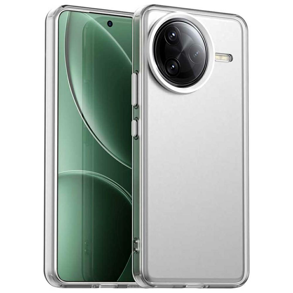 

Для Xiaomi Poco F7 Ultra 5G/Redmi K80 Pro 5G Чехол PC+TPU+PET Матовый Противоударный Задняя Крышка Телефона White