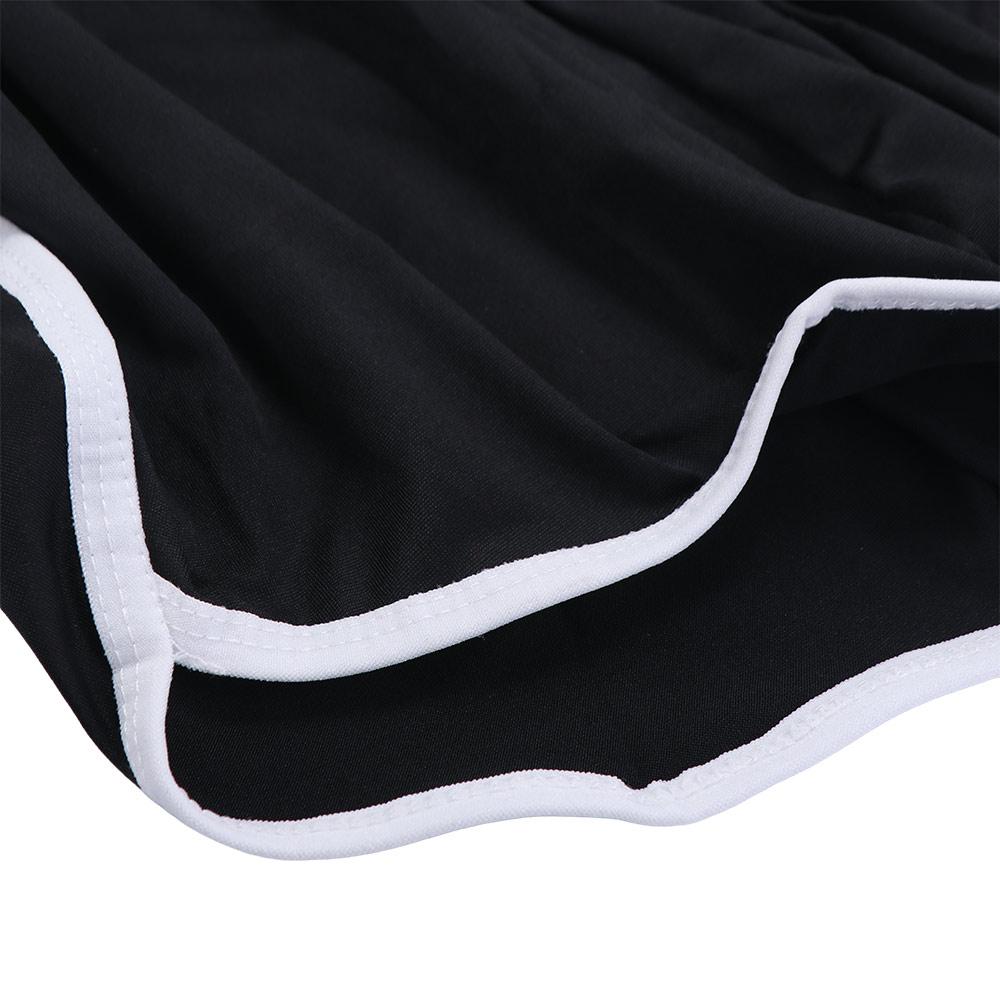 High Waist Wide Leg Shorts Fitness Yoga Shorts for Women Simple Mini Short Pants Girl