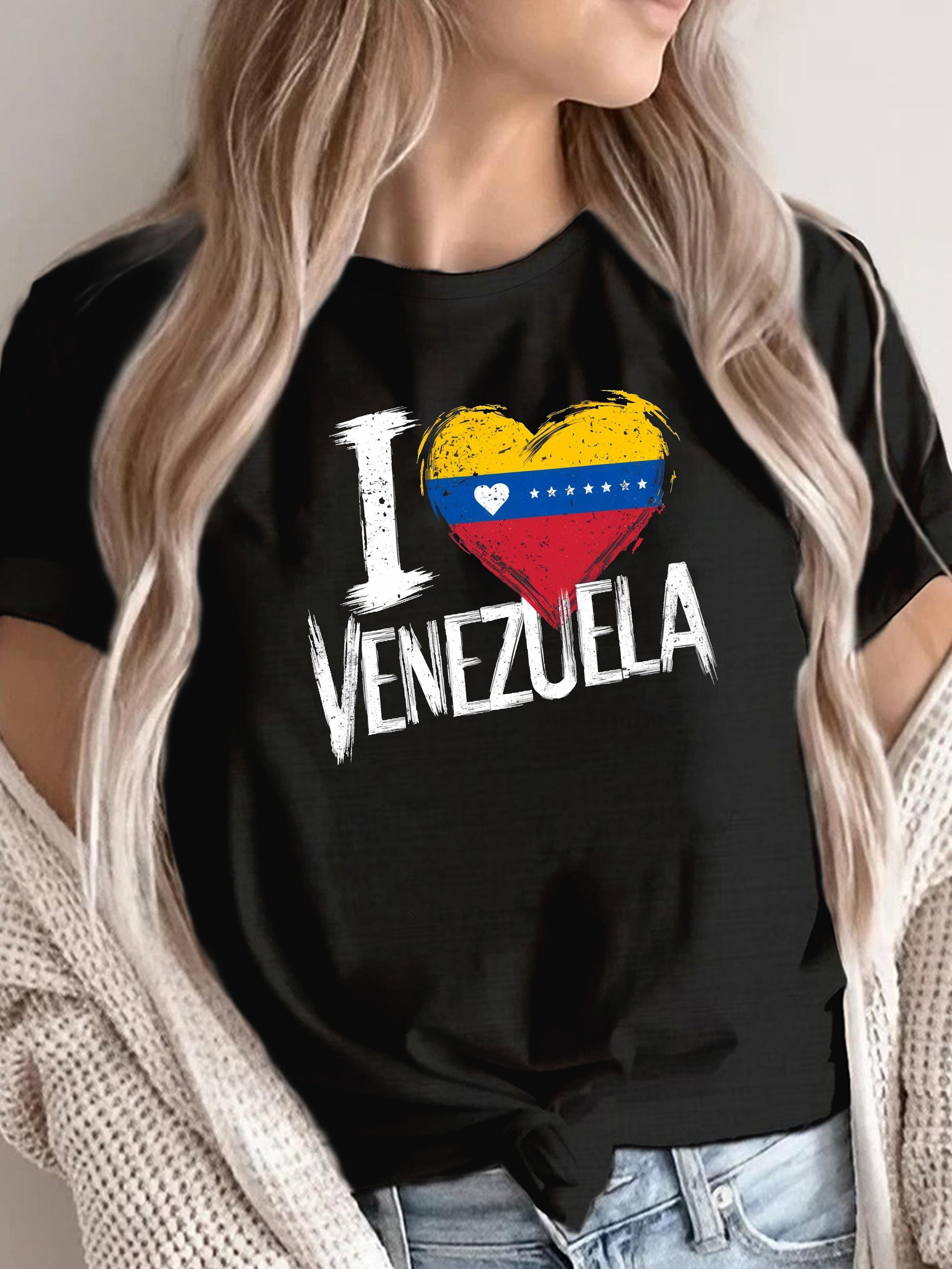 I love Venezuela heart flag T-shirt XXL