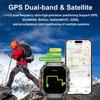 2026 New Dual Frequency GPS Smart Watch Men 1.96-inch HD AMOLED Screen Compass Bluetooth Call 5ATM Waterproof Sports Smart Watch