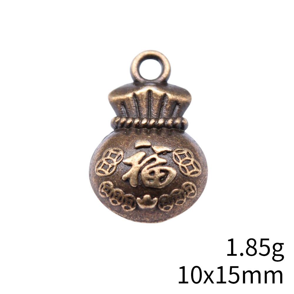 Valentine's Day Charms For Necklace Chinese Knot Chinese Character Charms Pendant Women's Bag Pendant Accessories