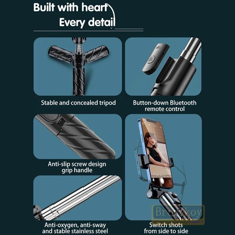 3 in 1 Wireless Bluetooth Selfie Stick with Shutter Remote Mini Foldable Tripod For Cell Phone Monopod For iPhone Huawei Samsung 7