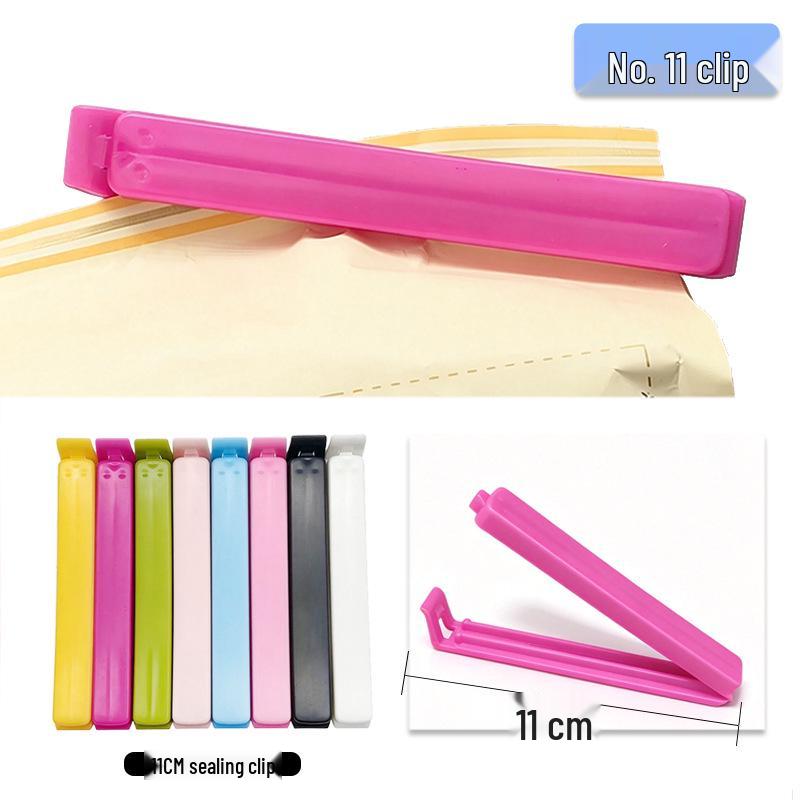 Versatile Kitchen Sealing Clips Set - Large, Medium, Small Sizes for Freshness In Milk Powder, Tea, Snacks & More
