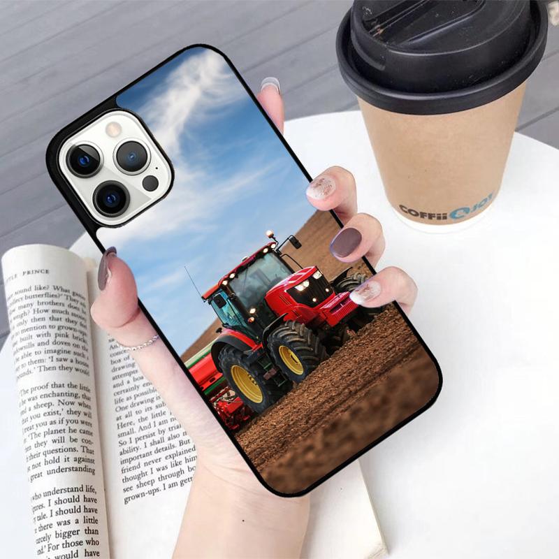 Farm Tractor Mobile Phone Cases Cover For iPhone 17 Air 16 15 14 12 13 11 Pro MAX Apple Plus Coque