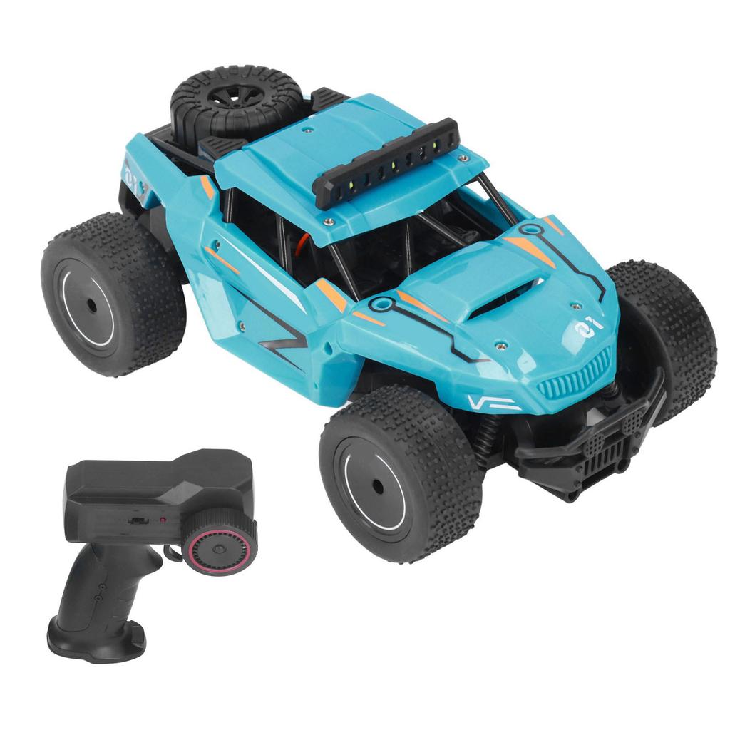 1/20 Off Road Racing Car High Speed USB Charging Crasroof 2.4G RC Crawler with LED Light for Boys Girls