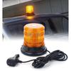 LUMENIX 60 LED Beacon Mini Forklift Strobe Lights for Trucks Magnetic/Screw Mount, Towing Construction Vehicles Postal Snow Plows School Buses