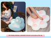 Bear Paw Semi-Enclosed Cushion Chair: Cozy, Lazy Sofa-Style Backrest and Seat for Office, Students