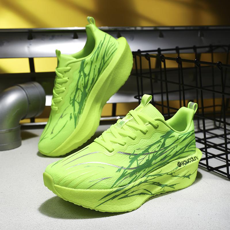 Autumn new heartbeat running shoes shock absorption ultra-light sports shoes lightweight casual jogging shoes
