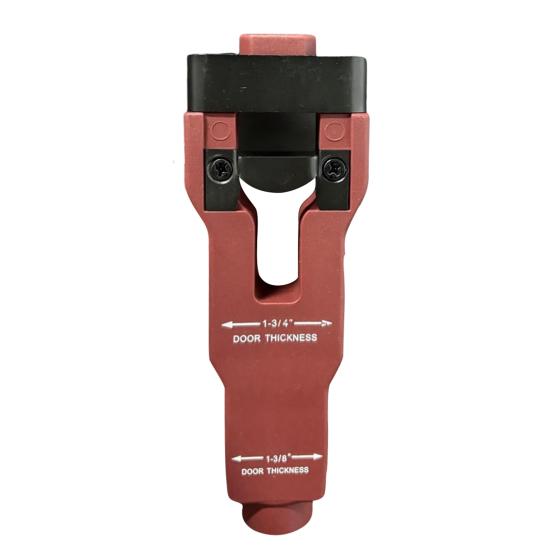 Door Latch Mortise Tool Fits 1-3/4" or 1-3/8" Thick Door Help Remove Material to Install Door Latch Accurate Professional Door Latch Installation Kit