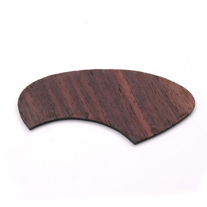 hot! 2Pcs Ukulele Pickguard Crescent Rosewood Shield Wooden Guards Musical Instrument Accessories